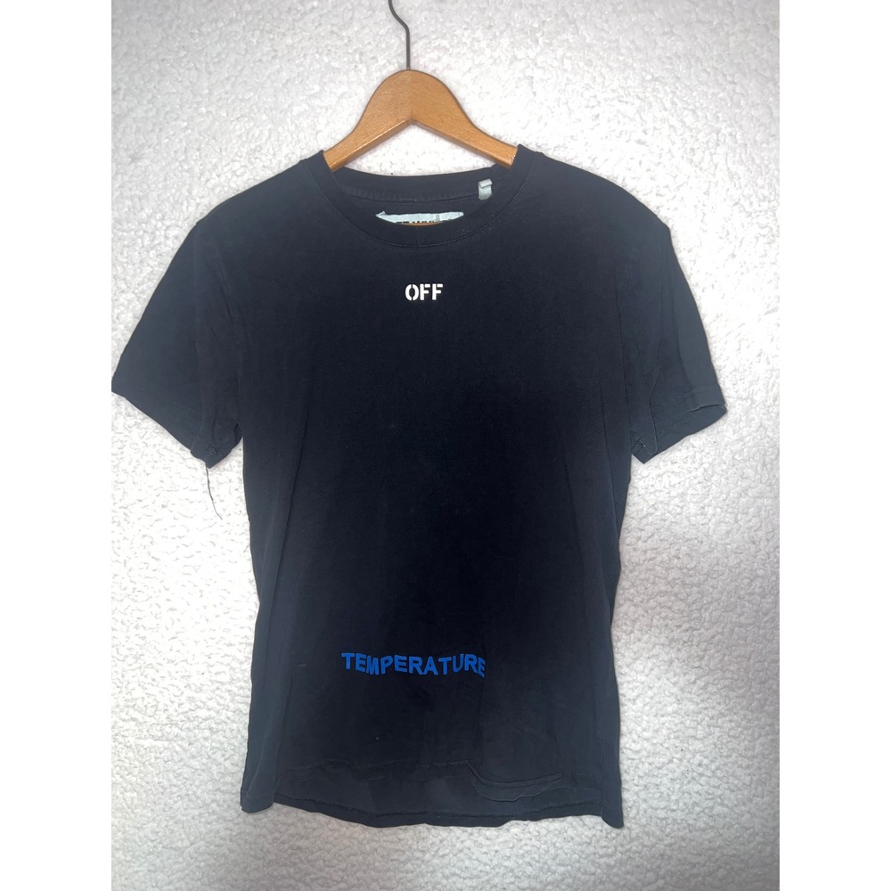 2018 Off-White Temperature T-shirt - Pharmaceuticals Size Large Italy Virgil